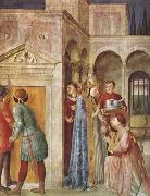 Fra Angelico St Lawrence Receiving the Church Treasures (mk08) oil painting artist